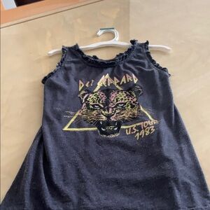 Kids Black Tank Top